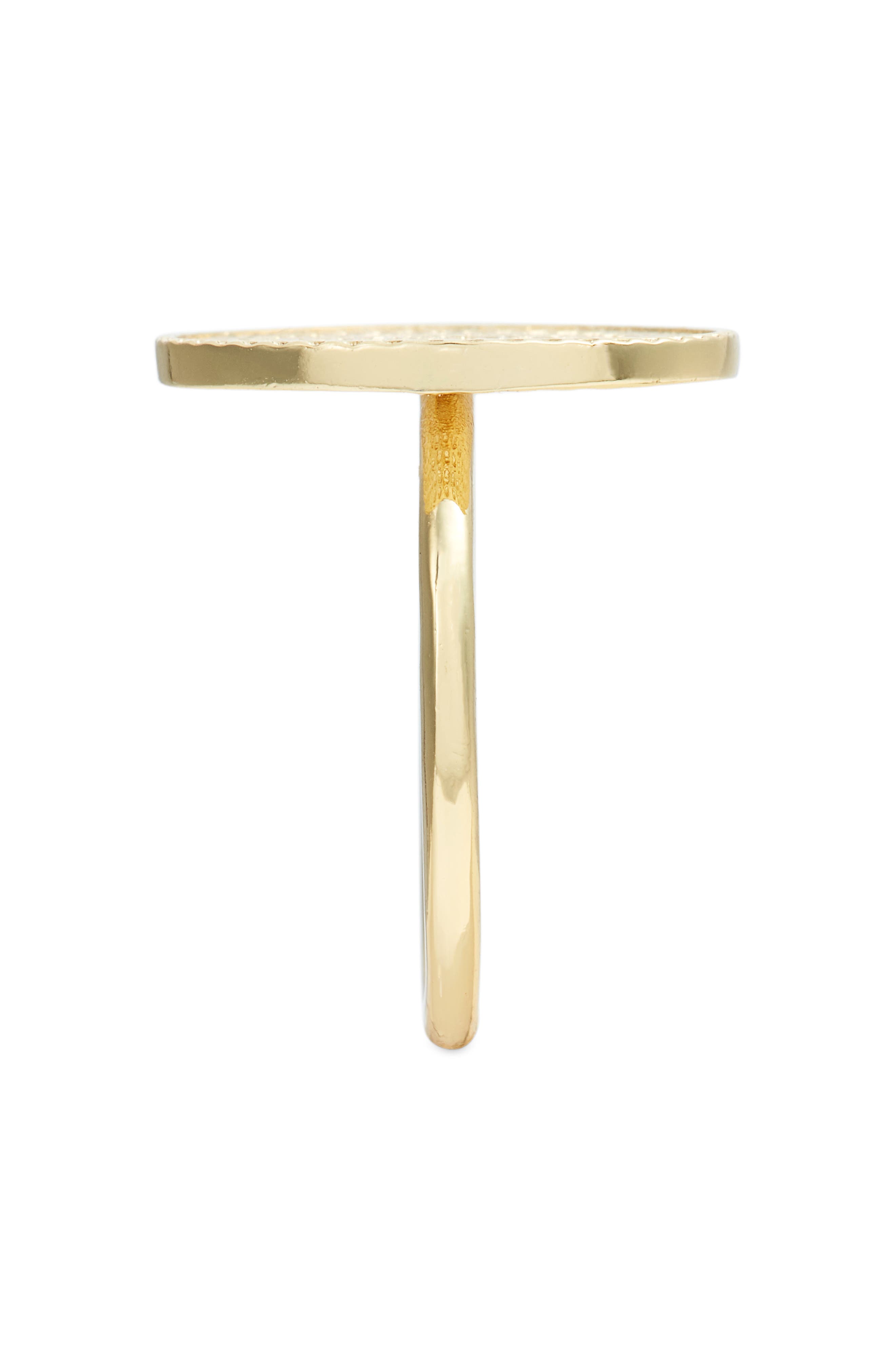 Sterling Forever Medallion Ring | Nordstrom