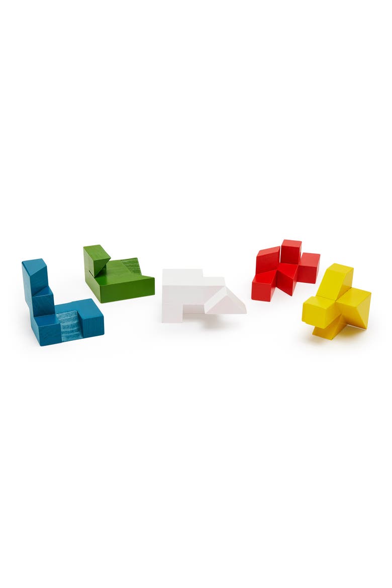 Design Store Ito 5-Piece Wood Puzzle, Alternate, color, MULTI