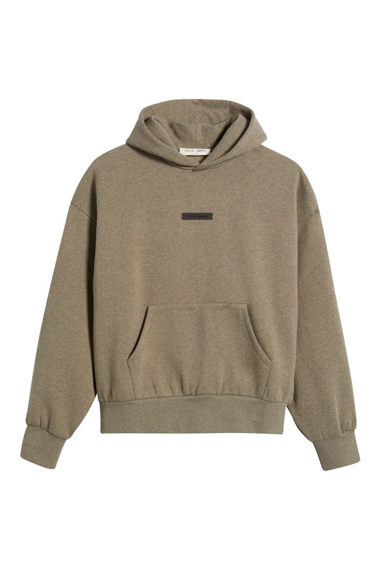 Classic Fit Fleece Hoodie, Alternate, color, HOMESTEAD HEATHER