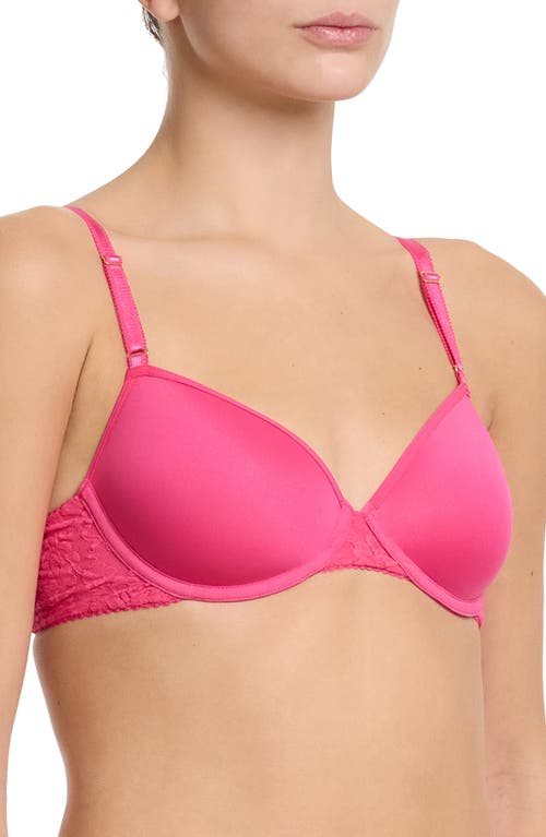 Shop Hanky Panky Signature Lace Underwire Demi T-shirt Bra In Unbeetable