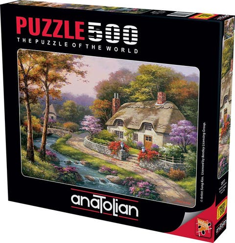 Spring Cottage 500 piece Jigsaw Puzzle for Adults