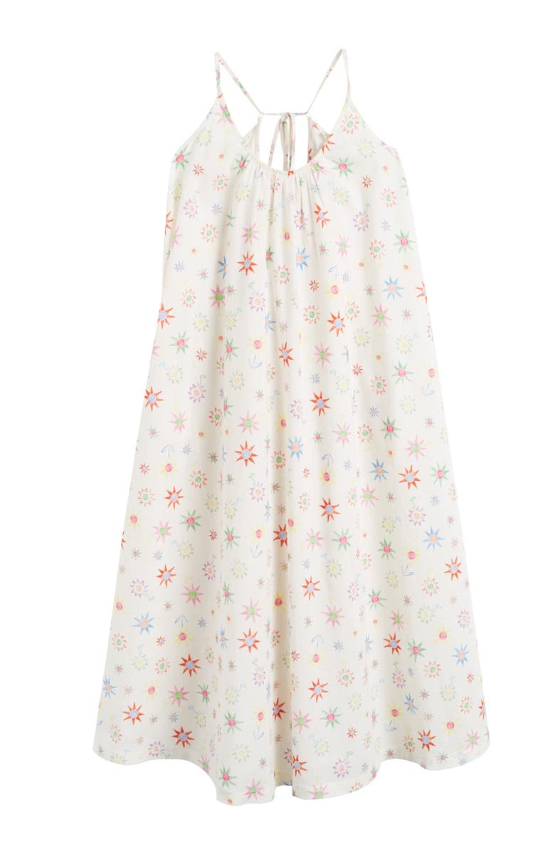Chinti & Parker Linen-Cotton Etoile Sundress, Alternate, color, 