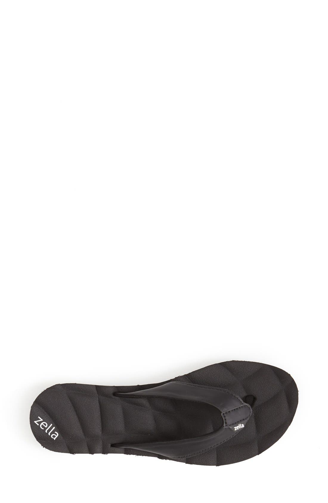 Zella 'Flip' Thong Sandal, Alternate, color, 