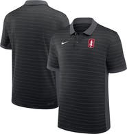 Nike Men's Nike Black Stanford Cardinal 2026 Early Season Coaches Sideline Victory Stripe Dri-FIT Polo