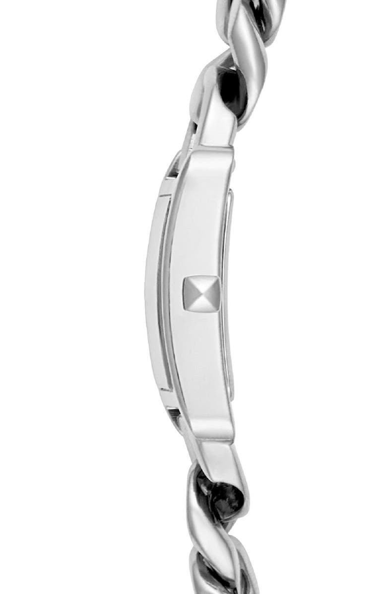 Rebecca Minkoff Moment Chain Wrap Bracelet Watch, 19mm x 30mm, Alternate, color, 