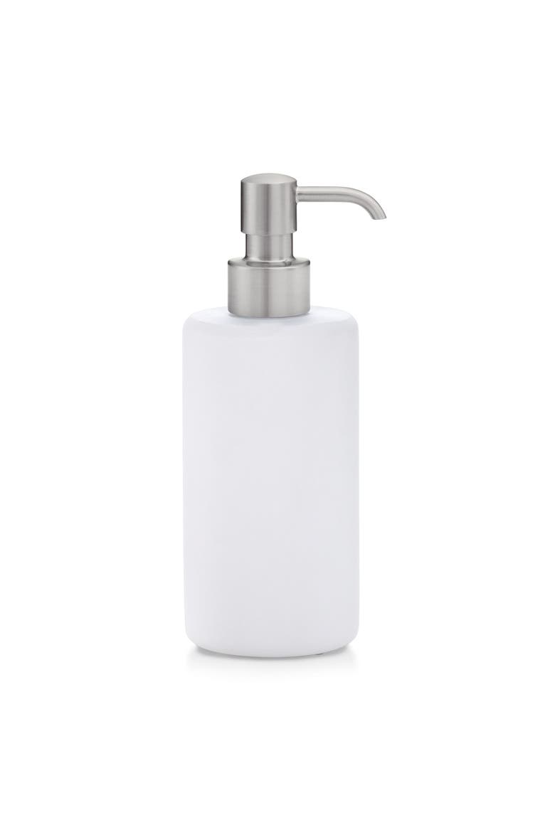Domus Matte Pump Dispenser, Main, color, WHITE-Bru Nick