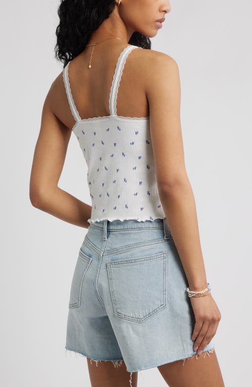 Bp. Seamless Rib Tank In White