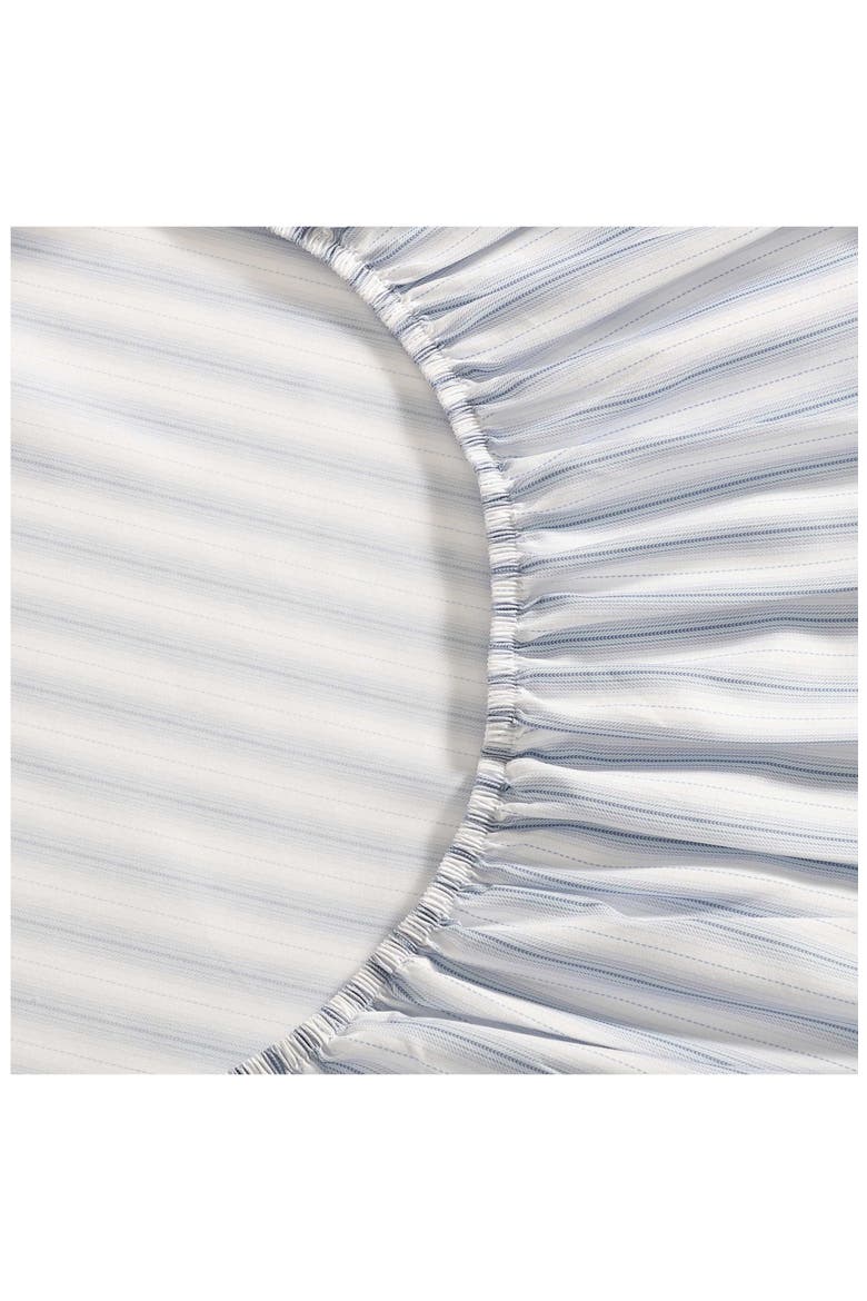 Arrow Stripe Microfiber Sheet Set, Alternate, color, ICY BLUE