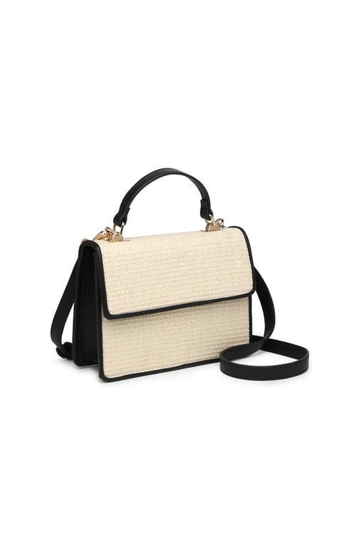 Moda Luxe Ruth Crossbody In Ivory Black