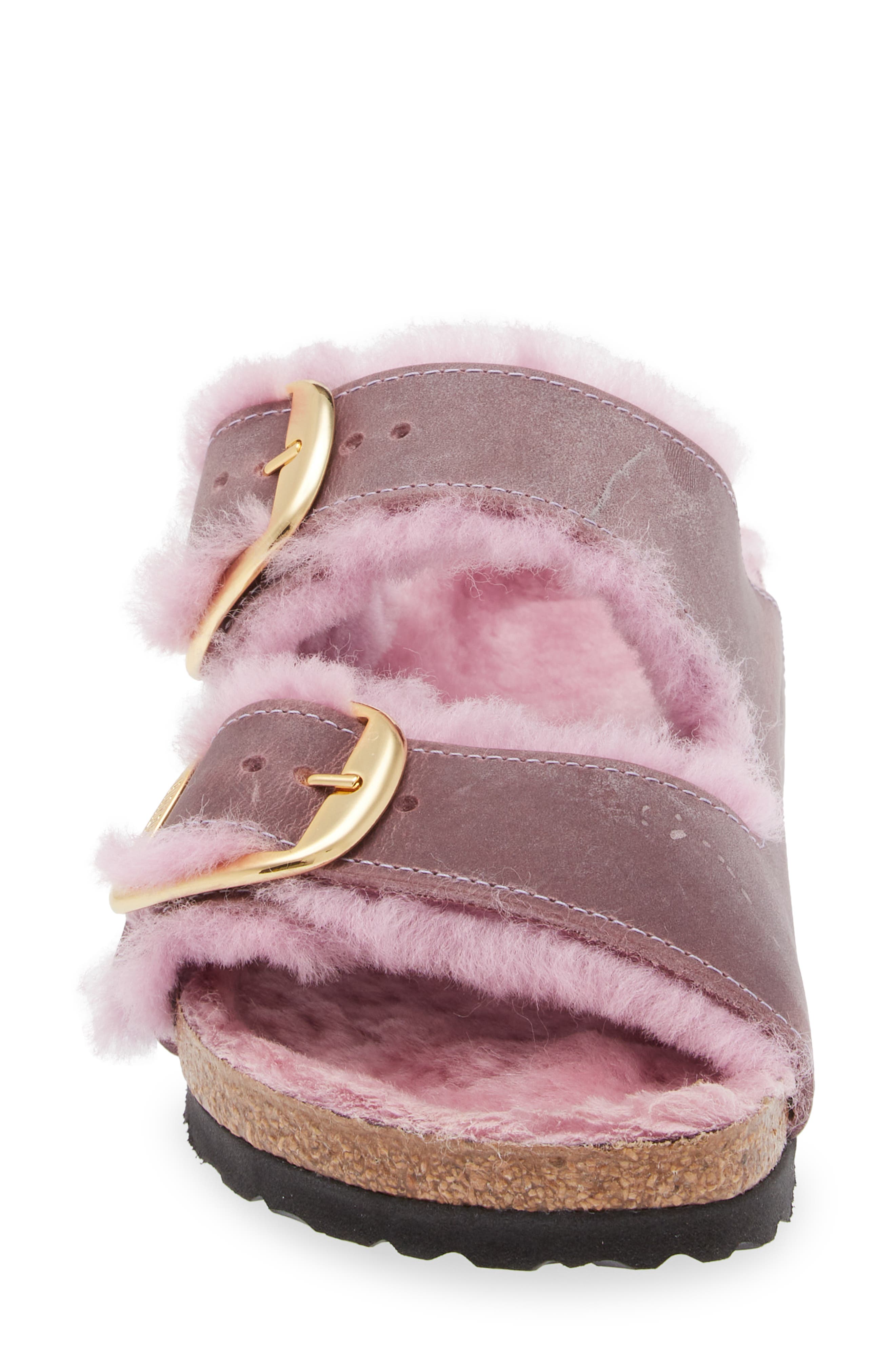 Birkenstock Arizona Big Buckle Genuine Shearling Lined Sandal - Discontinued, Alternate, color, 