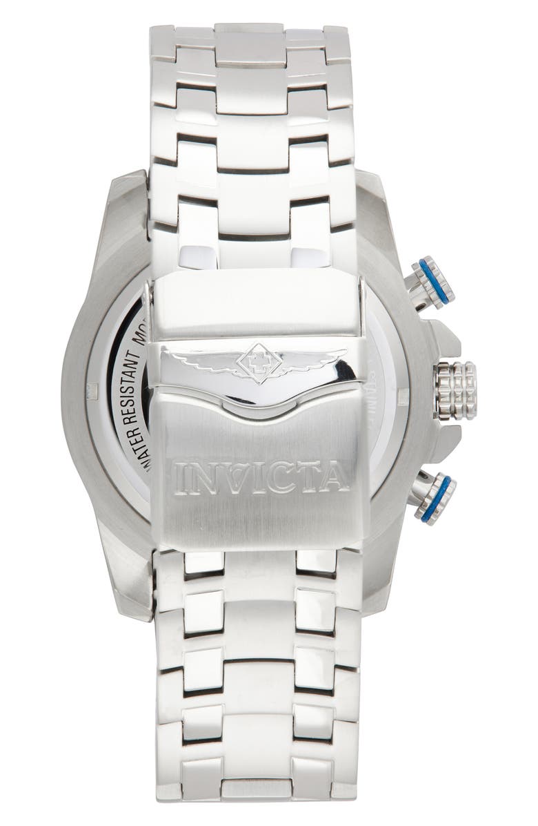 INVICTA Pro Diver Quartz Bracelet Watch, 50mm x 14.5mm, Alternate, color, Blue