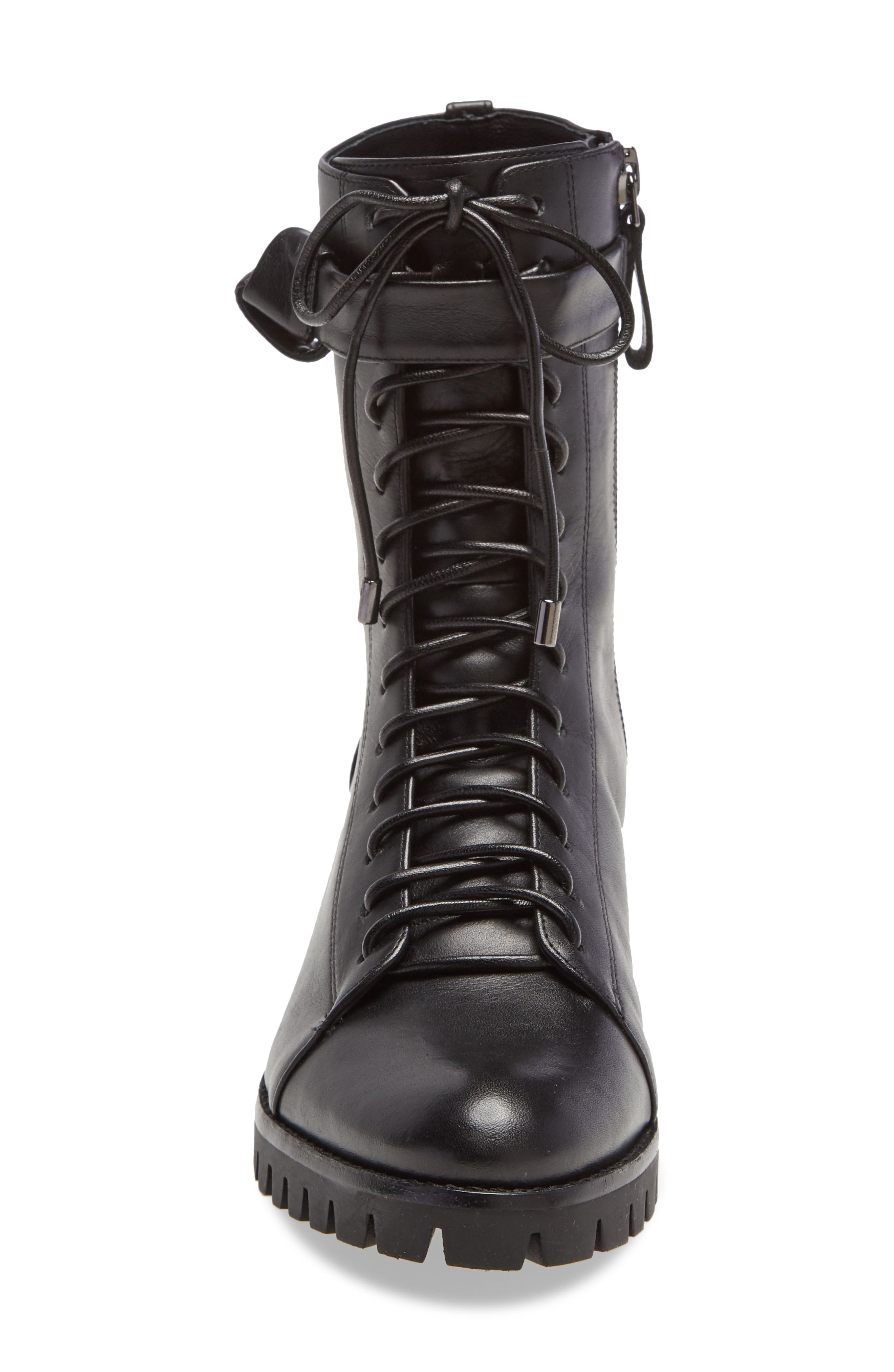 Alexandre Birman Evelyn Combat Boot, Alternate, color, 