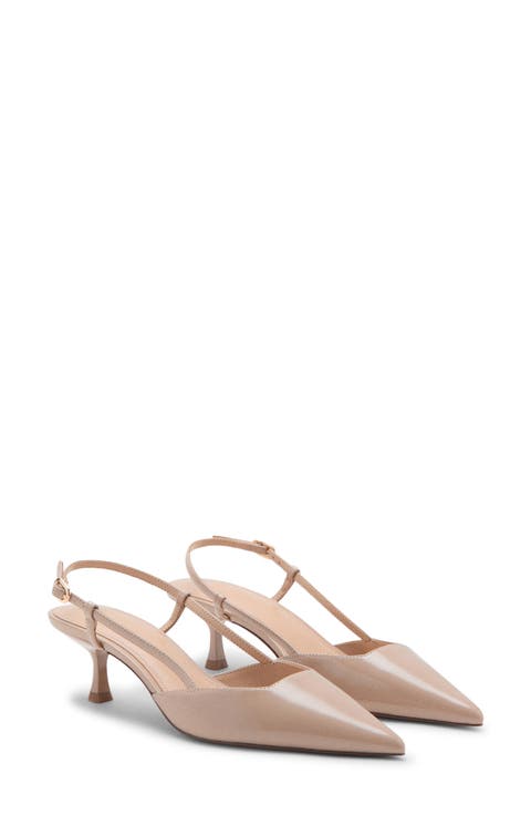 Slingback Pointed Toe Pump