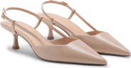 MANGO Slingback Pointed Toe Pump