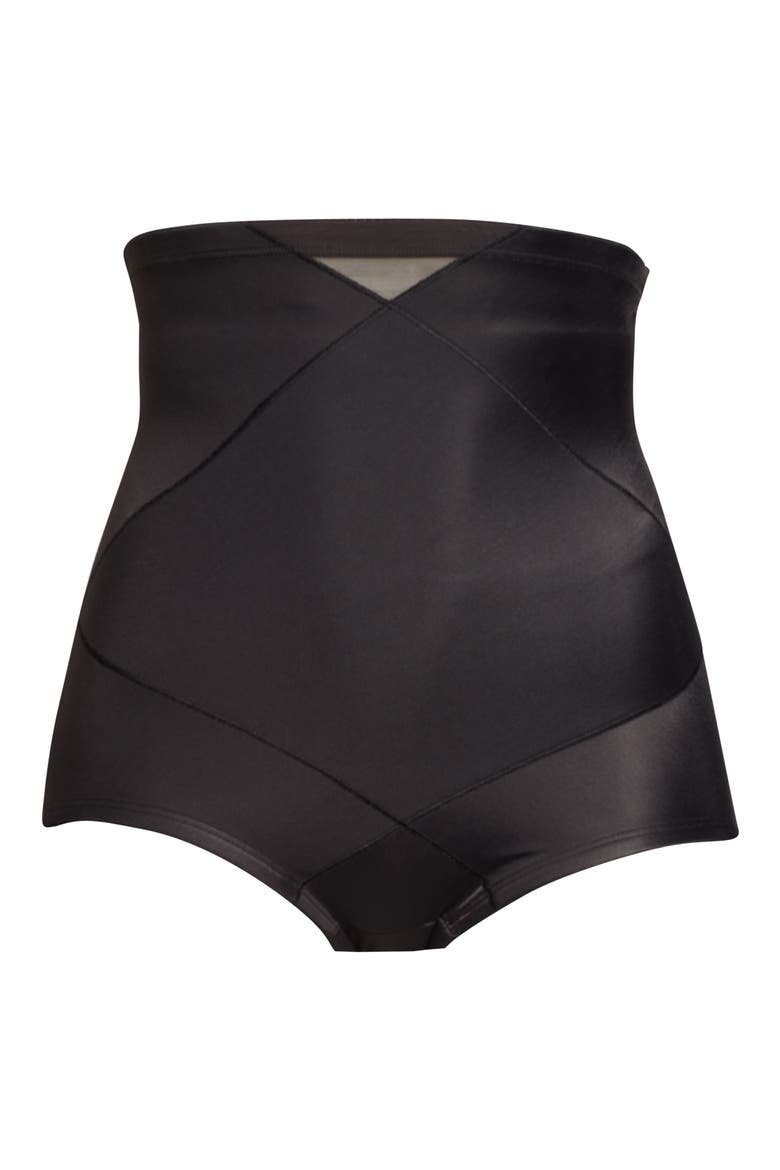 Tummy Tuck High Waist Brief Shaper, Alternate, color, BLACK