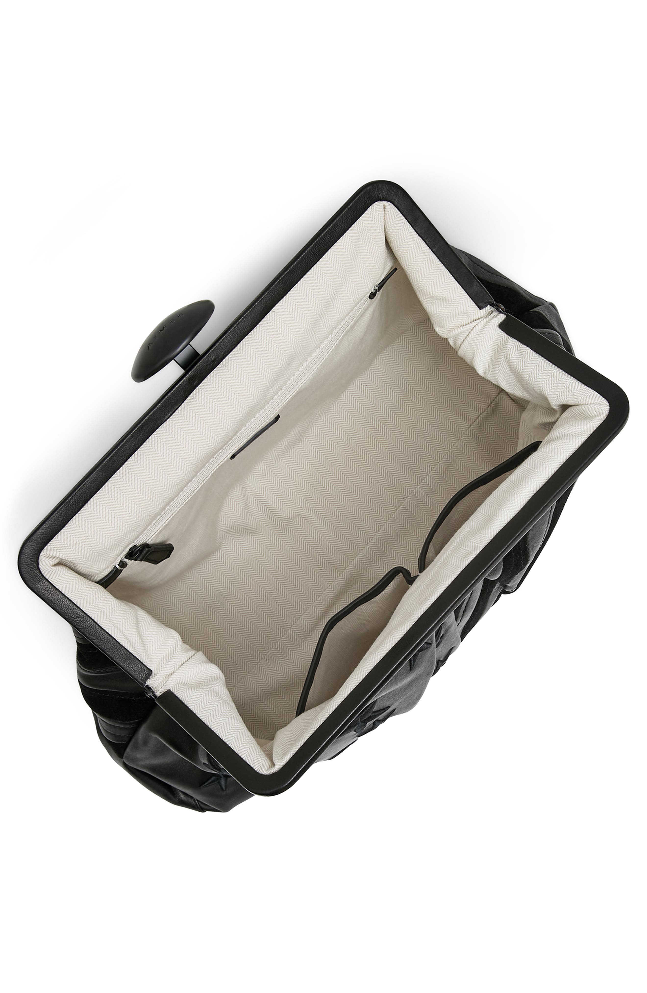 AIMEE Full Circle X-Large Clutch, Alternate, color, Americana Black