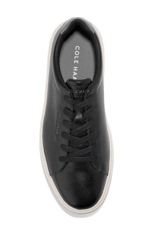 Cole Haan Grand Crosscourt Runox Sneaker In Black/egre