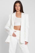 LEAU Classic Column Oversized Blazer