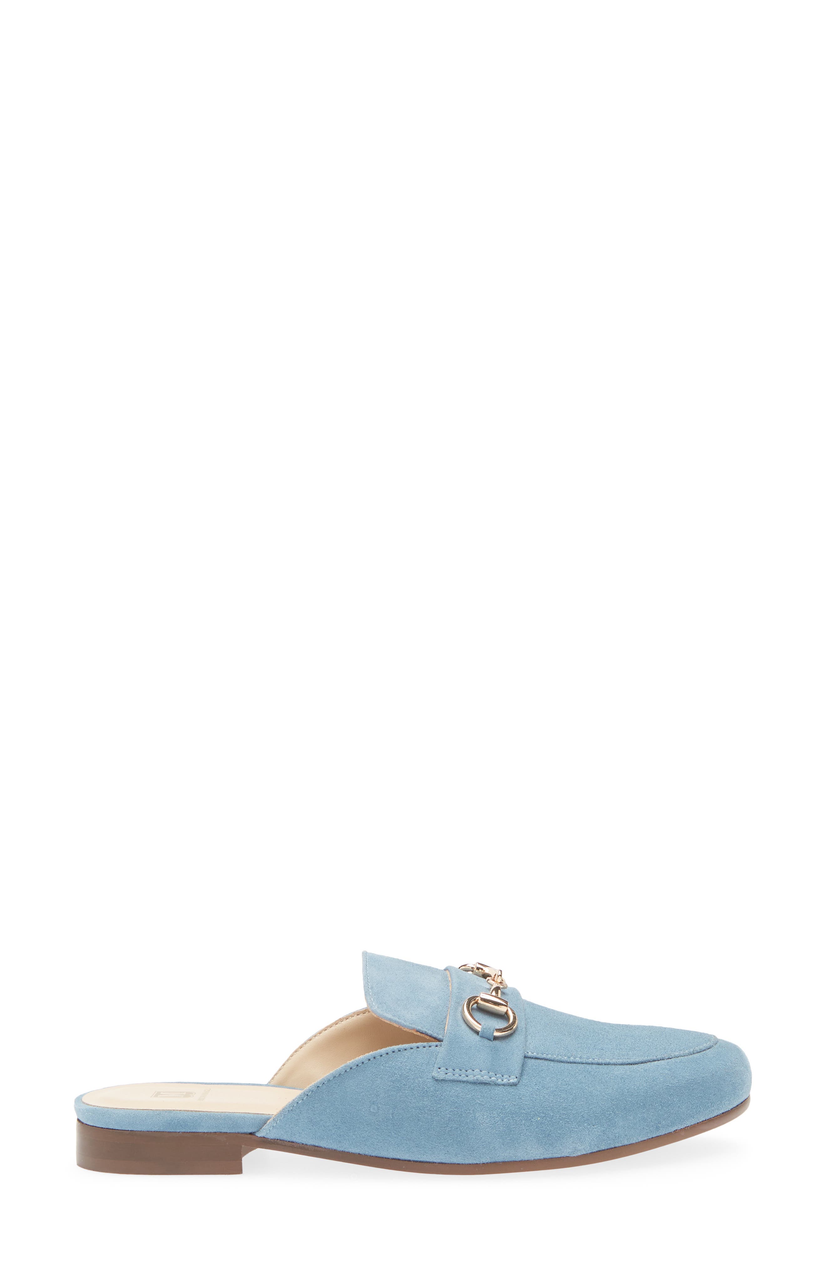 Bruno Magli Dalia Bit Mule, Alternate, color, Light Blue Suede
