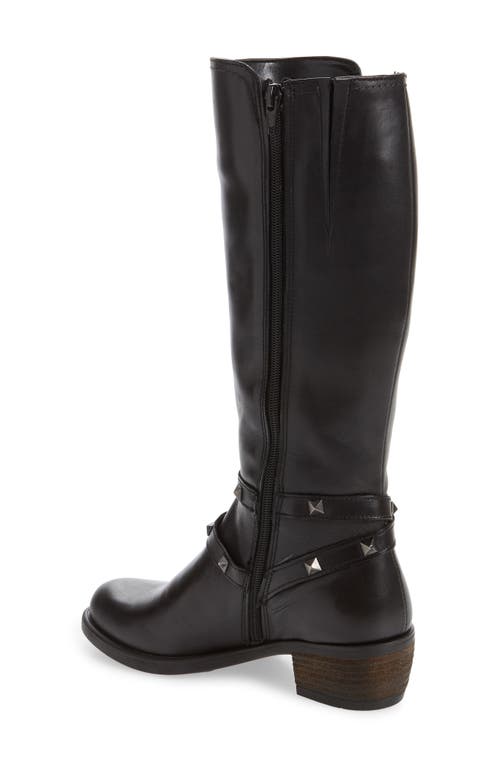 David Tate Novita Knee-high Boot In Black