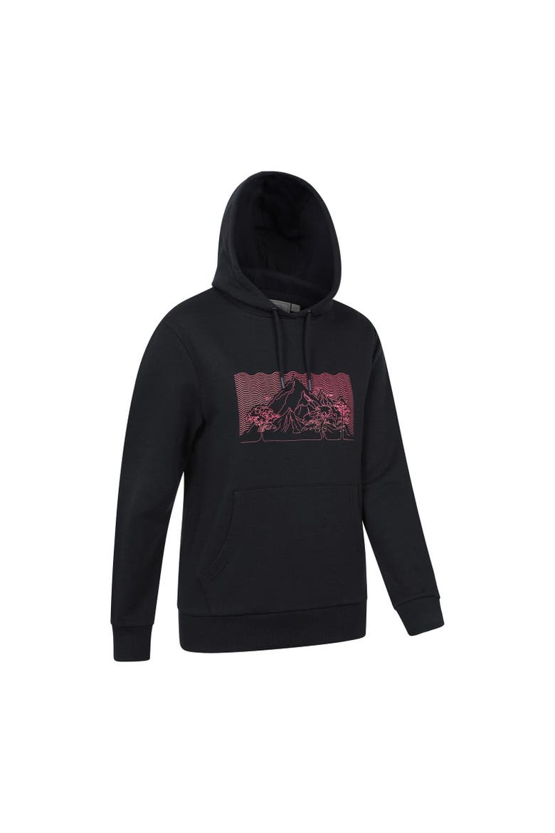 Ombre Hoodie, Alternate, color, Black