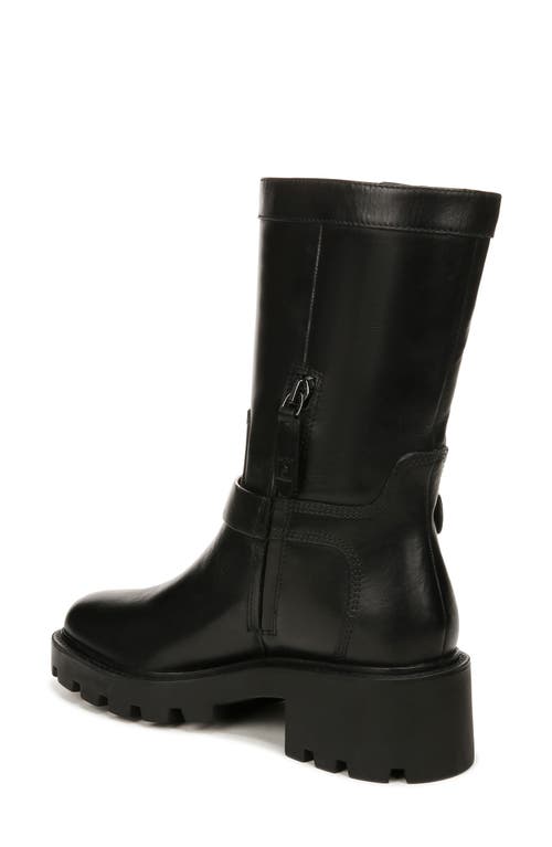 Franco Sarto Elle Lug Boot In Black