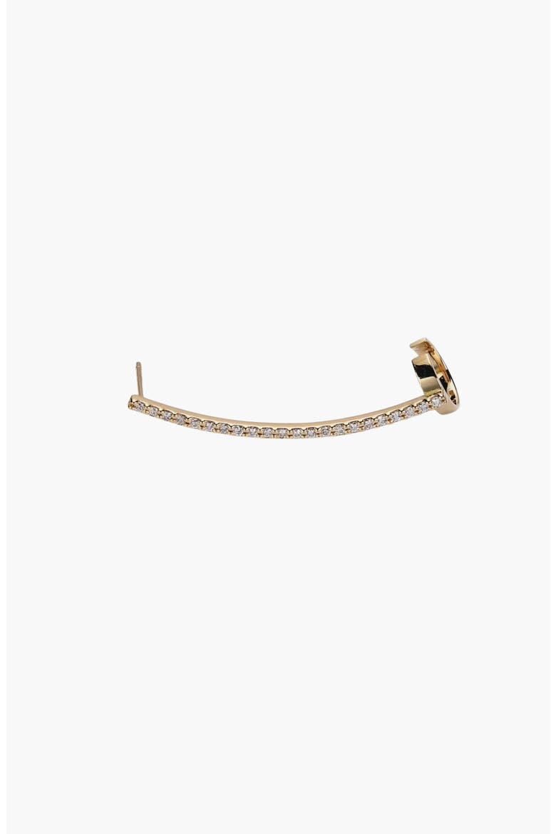 Archival Path Ear Climber Cuff, Alternate, color, Yellow Gold Vermeil
