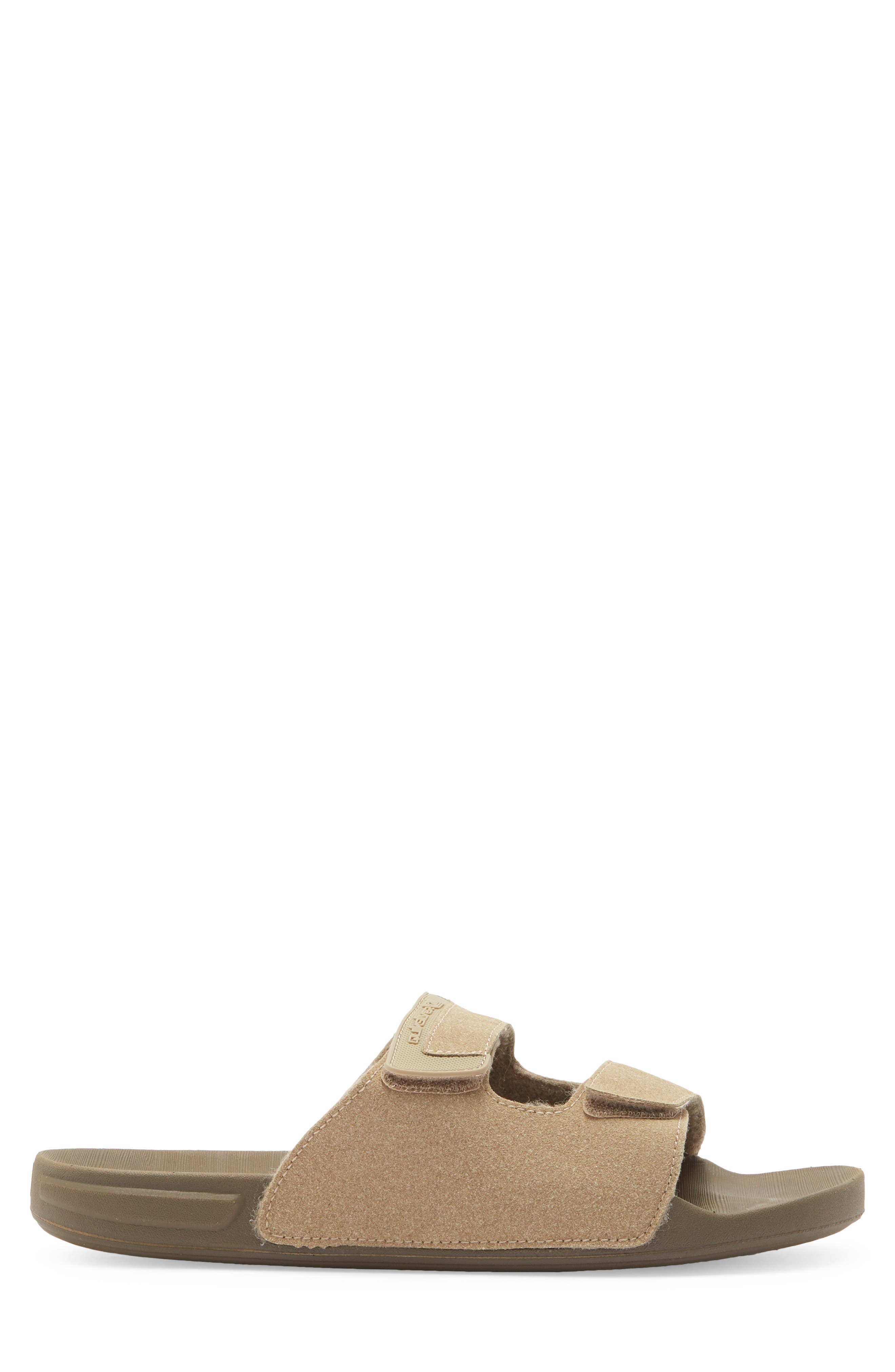 Quiksilver Dusk Patrol Slide Sandal, Alternate, color, Tan/ Medium Brown