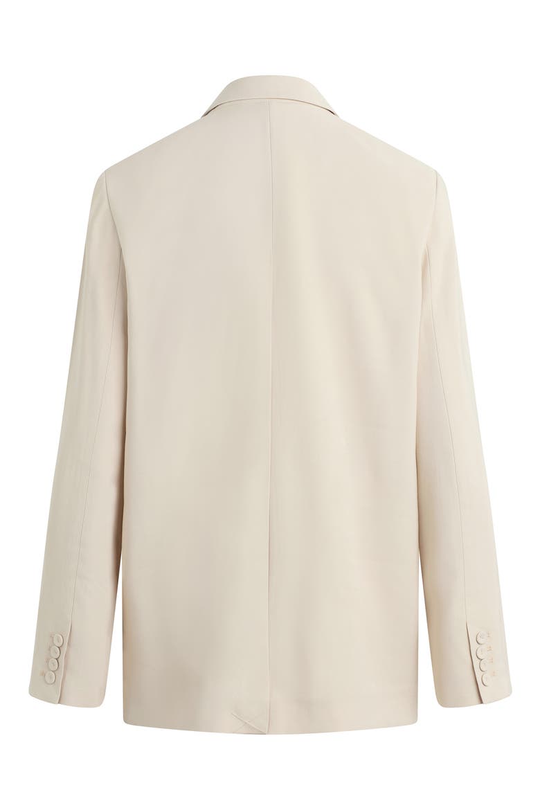 The Alexis Longline Blazer, Alternate, color, FRENCH OAK