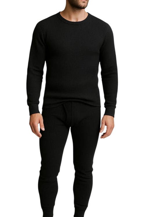 Benben 3 Pack Waffle Knit Thermal Loungewear Set In Multi