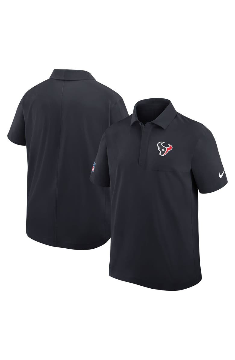 Nike Men's Nike Navy Houston Texans Sideline City Pride Woven Performance Polo, Alternate, color, Navy