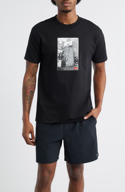 Boston Billboard Cotton Graphic T-Shirt