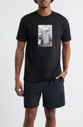Obey Boston Billboard Cotton Graphic T-Shirt