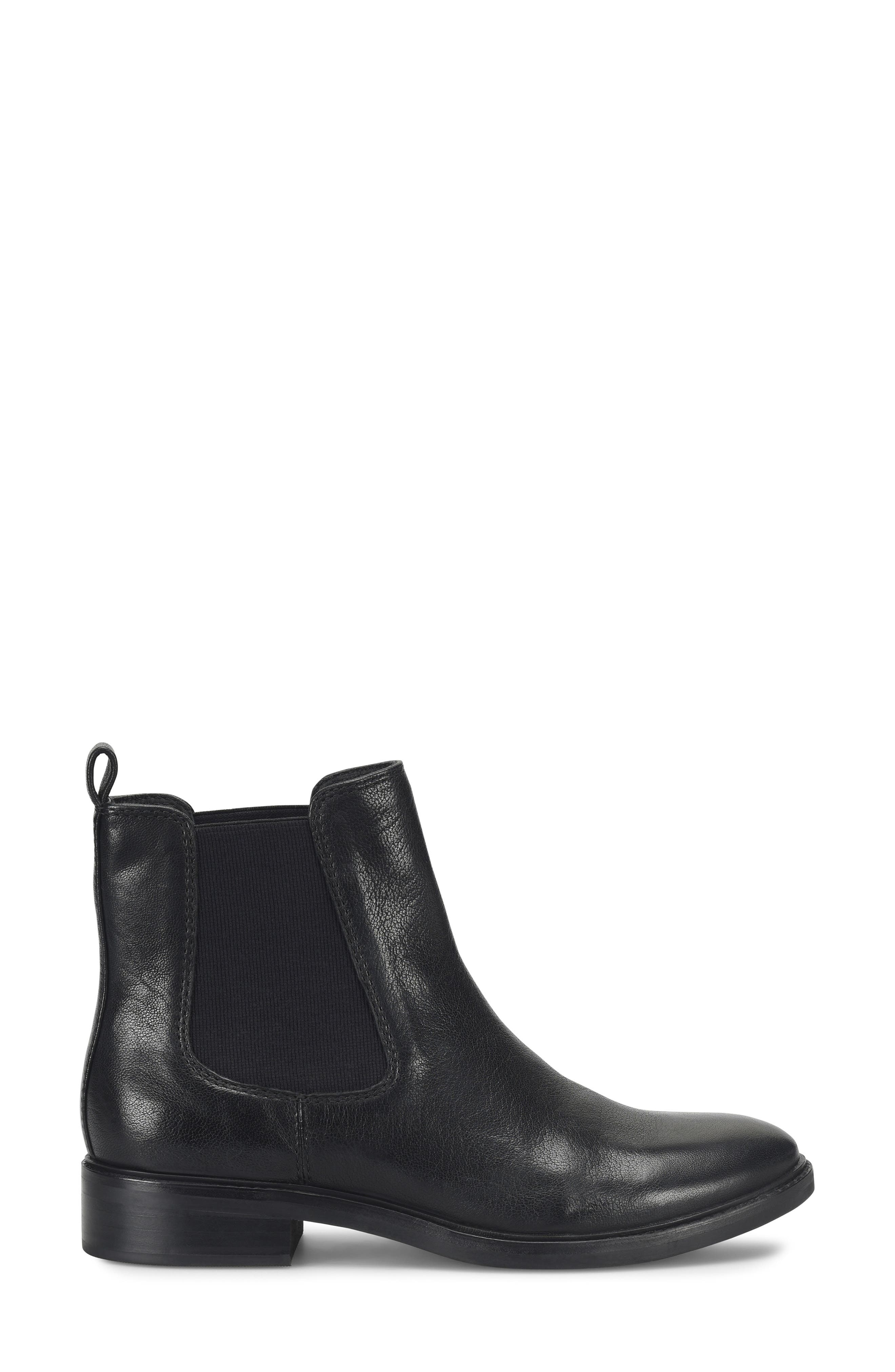 Söfft Pamella Chelsea Boot, Alternate, color, Black