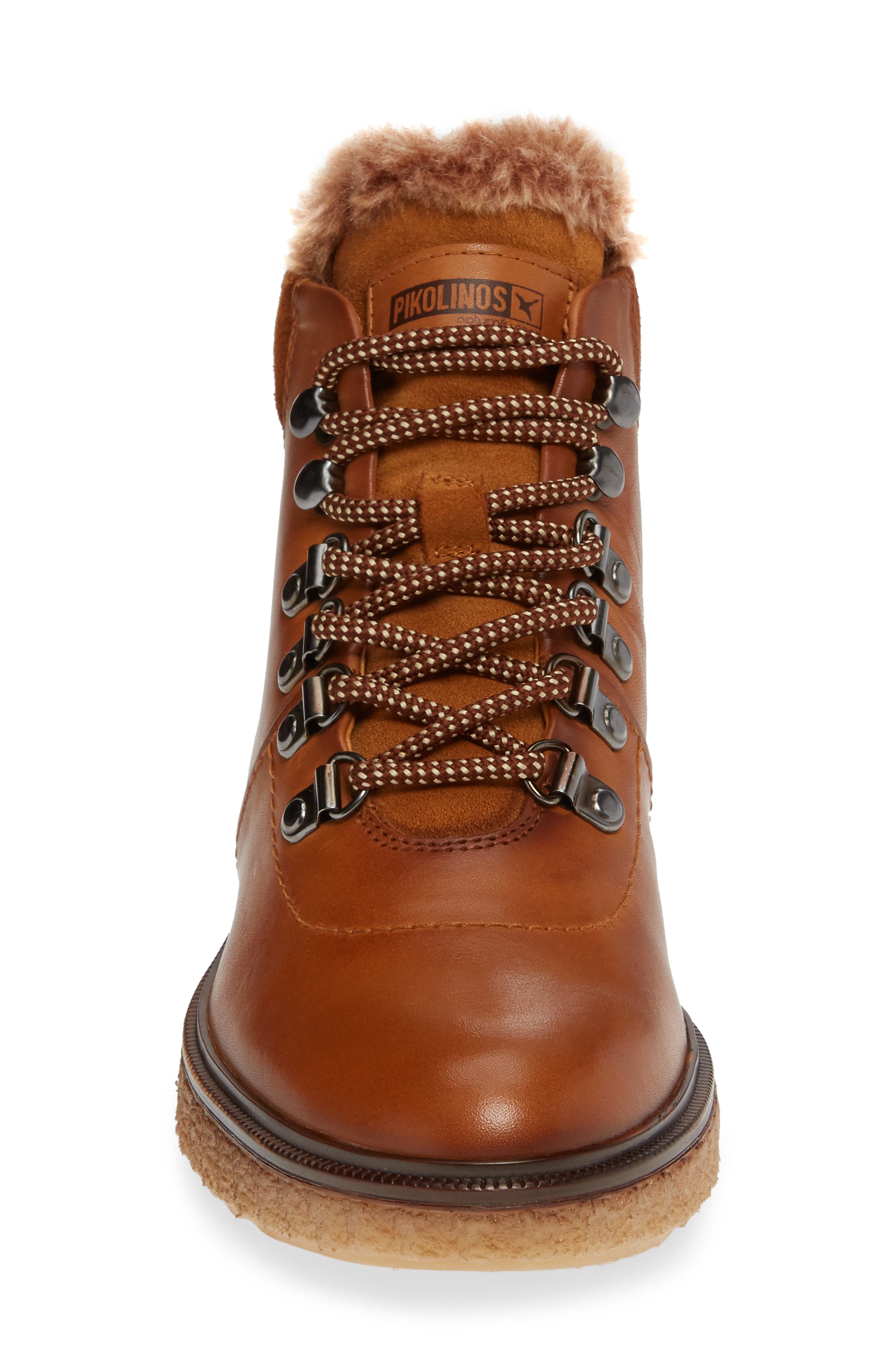 PIKOLINOS Bruselas Faux Fur Bootie, Alternate, color, 