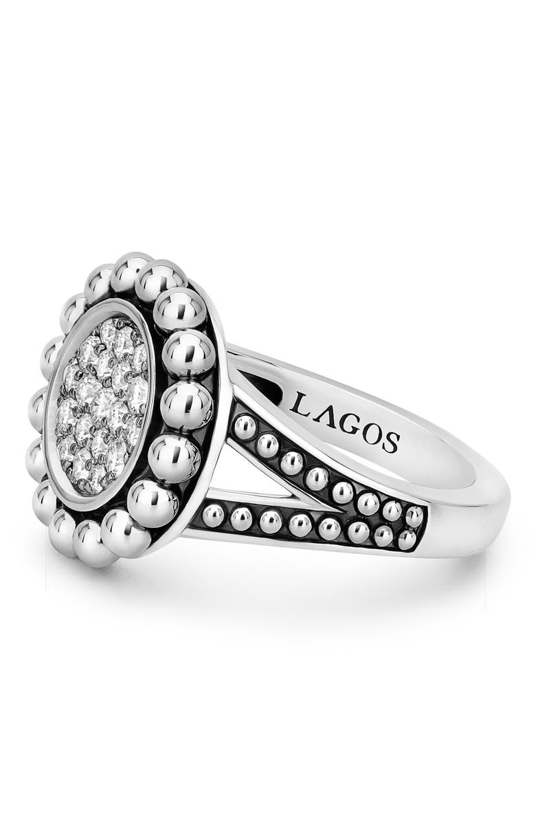 LAGOS Caviar Spark Diamond Ring, Alternate, color,