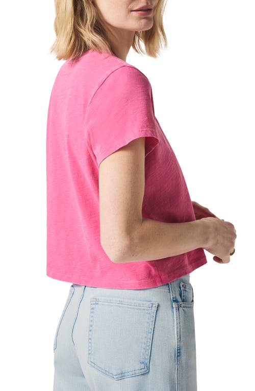 Splendid Lousia Short Sleeve T-shirt In Lilac Rose