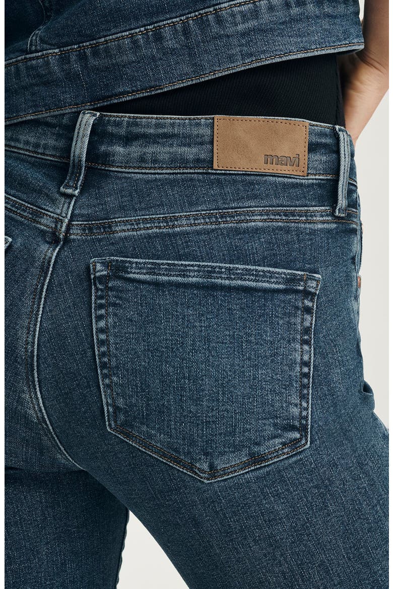 Molly Mid Rise Bootcut Jeans, Alternate, color, DARK BRUSHED FLEX BLUE