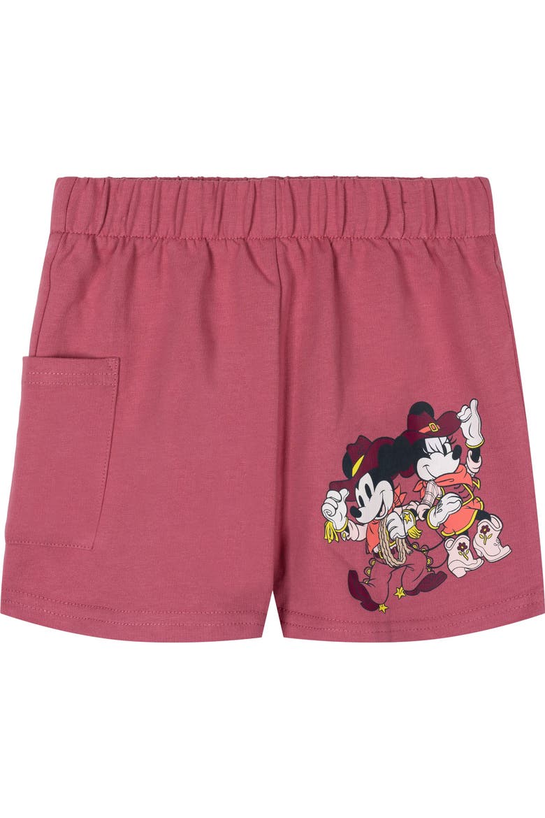 Mickey Mouse & Friends 2-Piece Tee and Shorts Set, Alternate, color, Pink Mickey Minnie