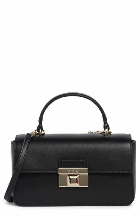Venere Micro Leather Top Handle Bag