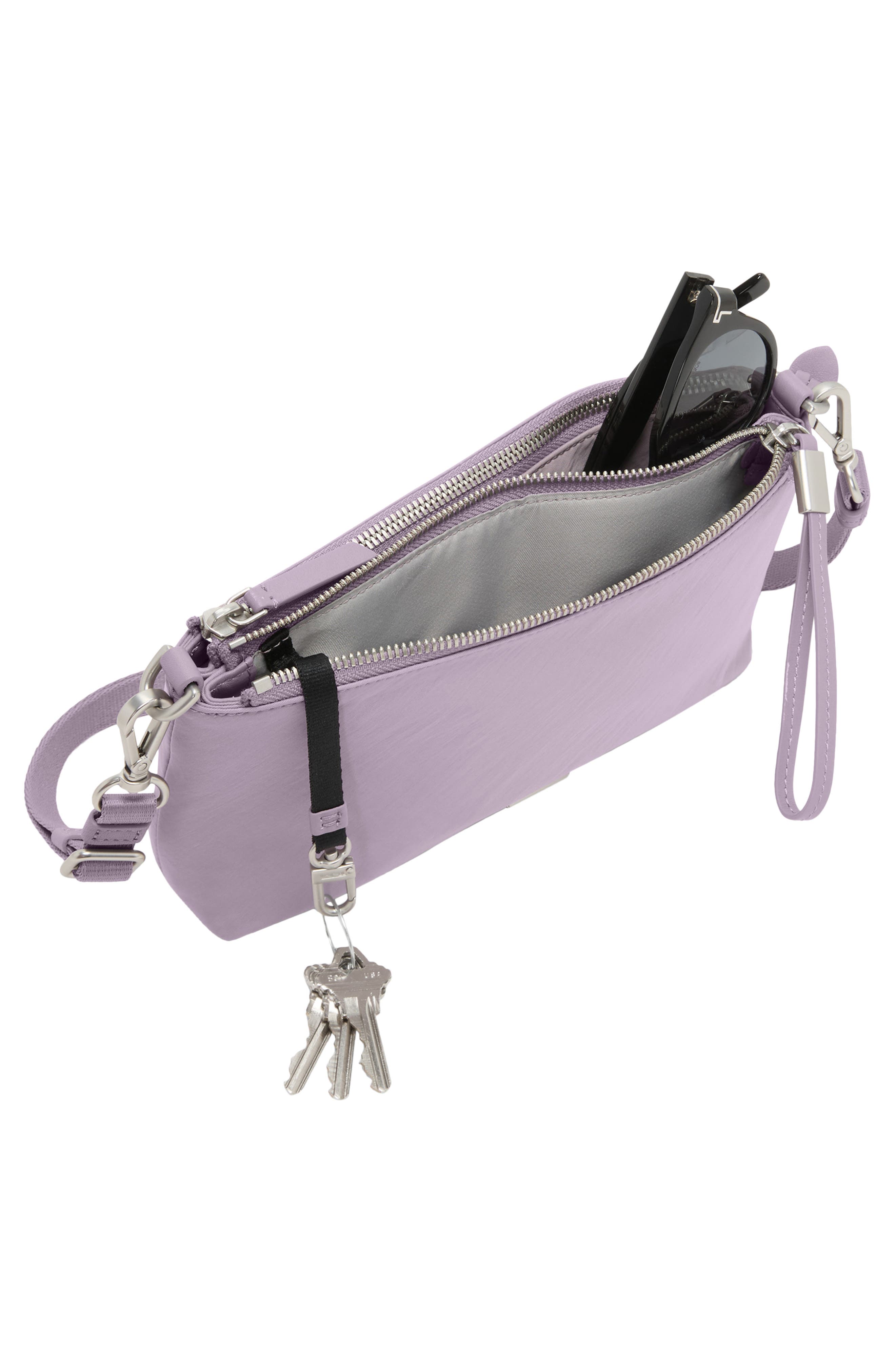 TUMI Voyageur Adela Nylon Crossbody Bag, Alternate, color, Lavender