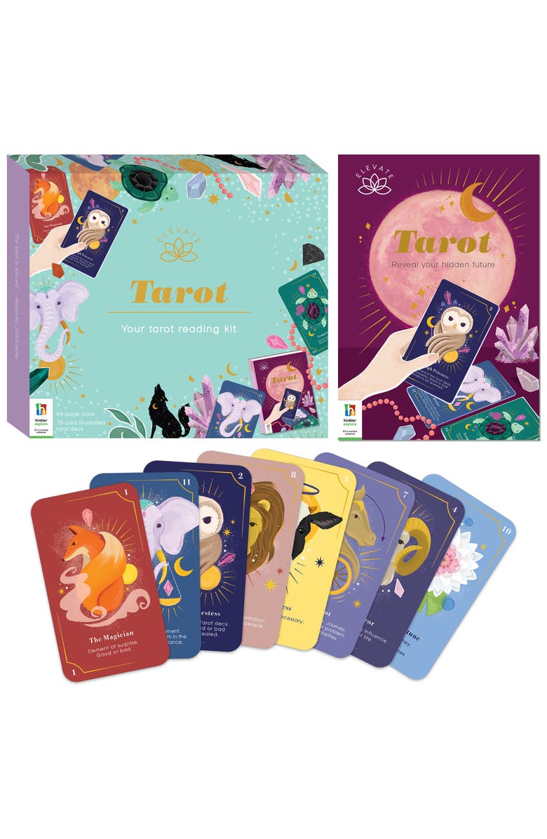 Elevate Tarot Kit W/ Arcana And Readings, Alternate, color, Multicolored