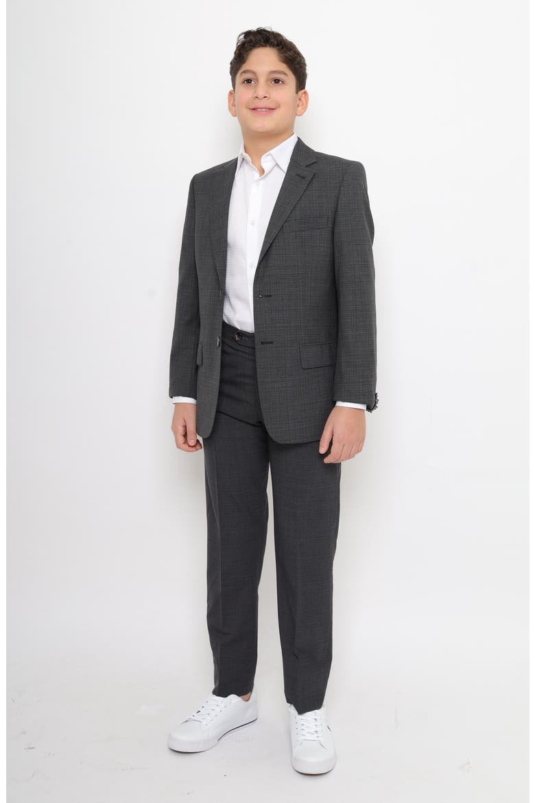 Kids' Chanty Z6 Wool Blend Suit, Alternate, color, CHARCOAL