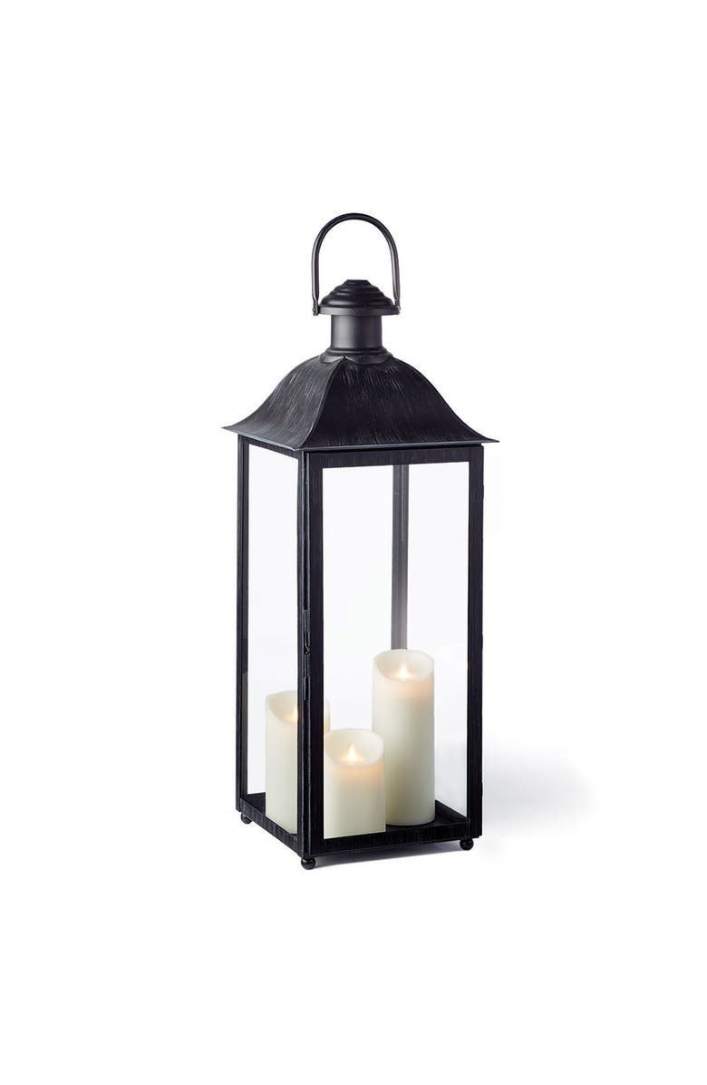 Napa Home & Garden Coach House Outdoor Lantern 30", Main, color, Black