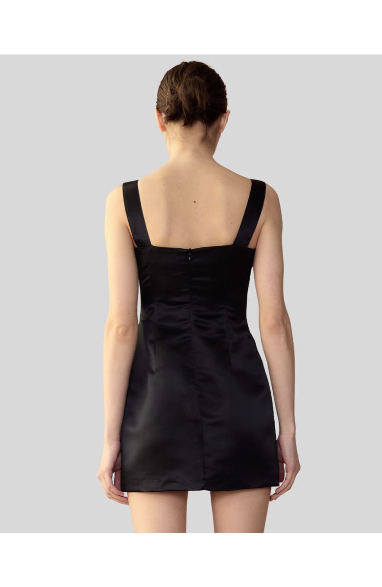 Cynthia Rowley Gigi Satin Dress, Alternate, color, 