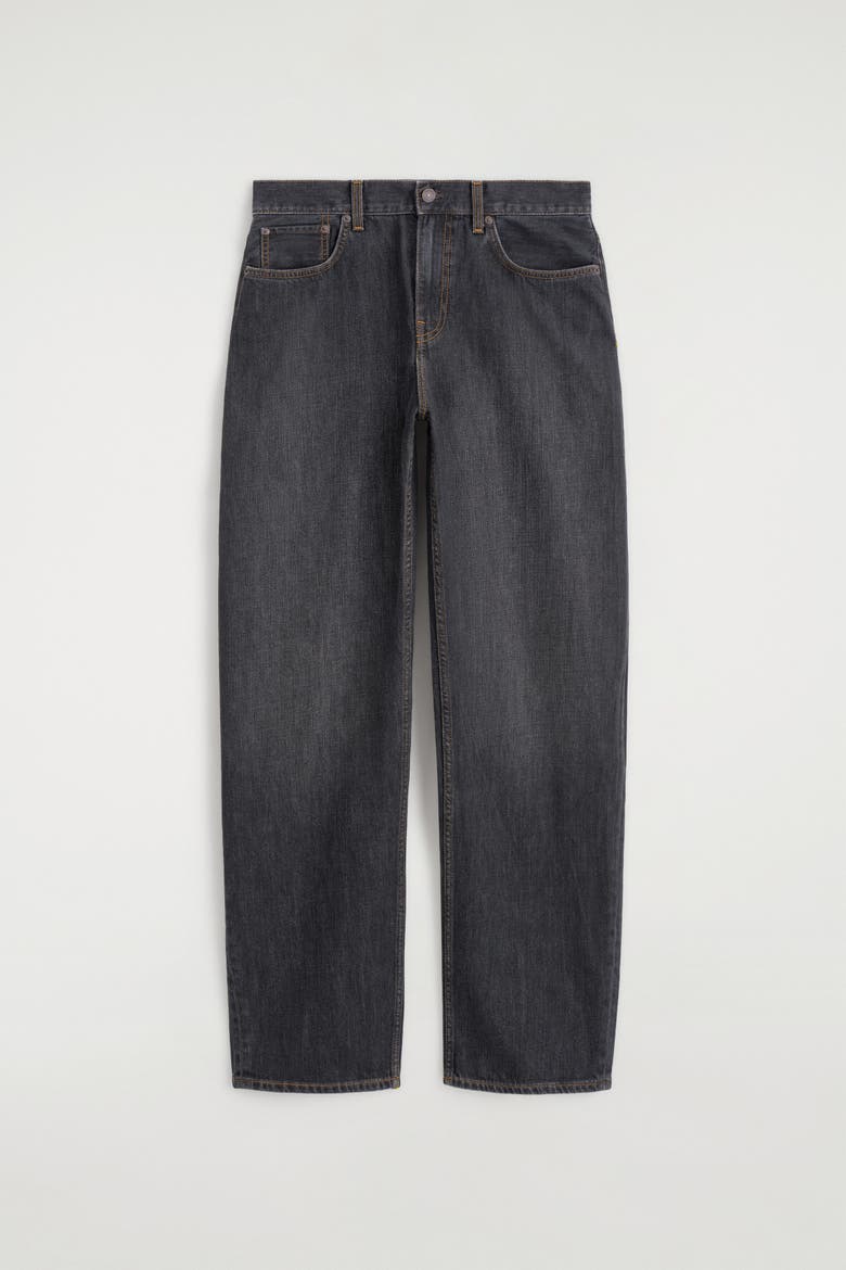 Inlet Curved-leg Jeans, Alternate, color, DARK GRAY