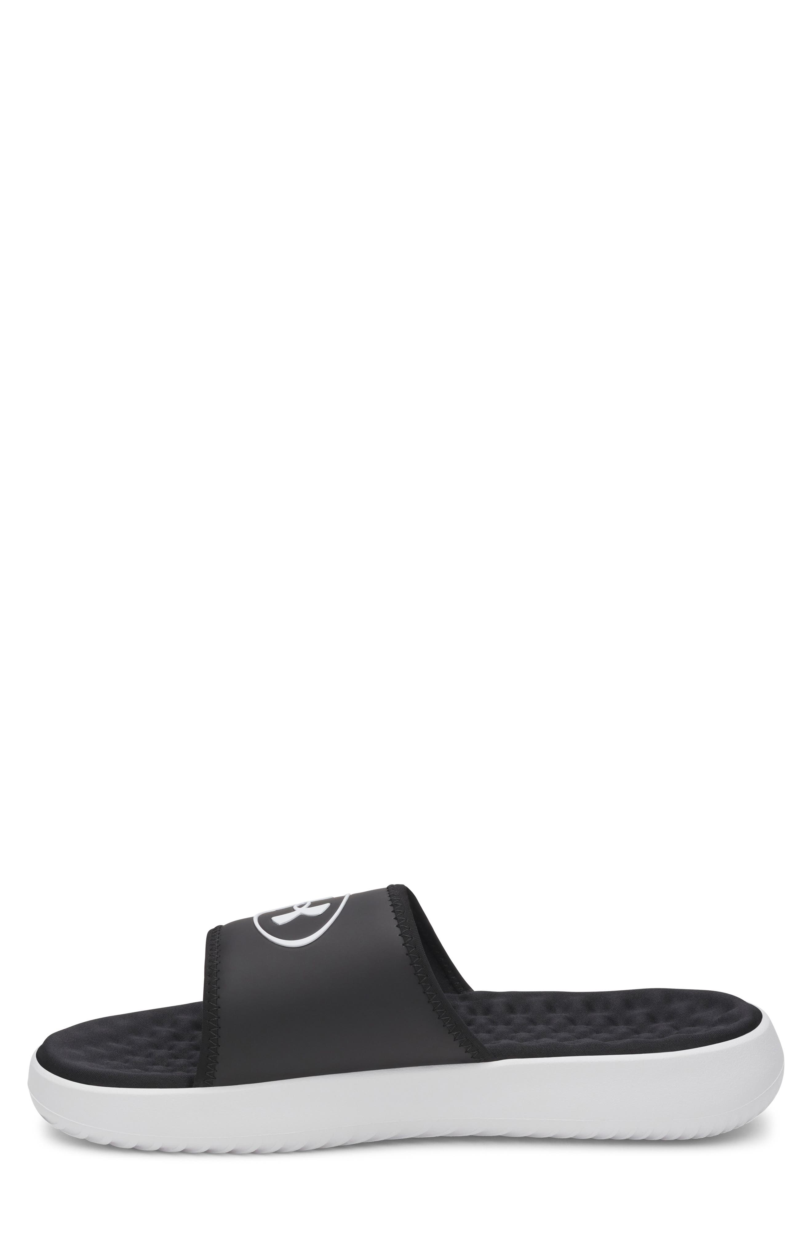 Ignite Pro 8 Slide Sandal, Alternate, color, BLACK/ WHITE