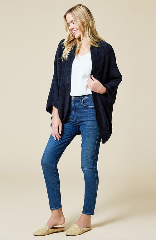 Softies Solid Marshmallow Shawl In Black