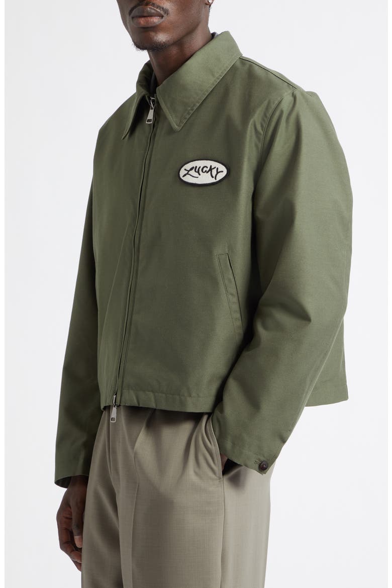 Lucky Station Jacket, Alternate, color, MILITARY GREEN