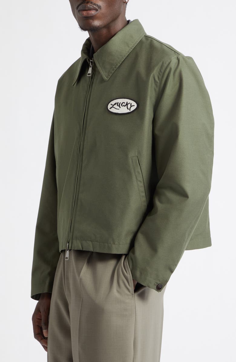 Second Layer Lucky Station Jacket, Alternate, color, Military Green